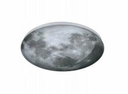 Light Prestige Světlo Prestige Luna LP-1106/1C Stropní svítidlo Luna moderní kruhové kosmos 1x24W LED 4000K šedá/bílá
