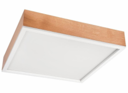 Lamkur Stropní svítidlo Oak Square 49045 4x15W E27 dub/bílá