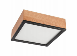 Lamkur Stropní svítidlo Oak Square 48819 2x15W E27 dub/černá