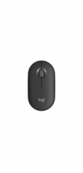 Logitech Pebble Mouse 2 M350s/Cestovní/Optická/4 000 DPI/Bezdrátová Bluetooth/Grafitová