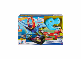 Herní sada Hot Wheels City T-Rex Attack, závodní dráha