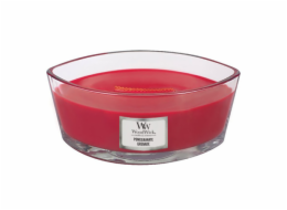 Svíčka WoodWick loď, Pomegranate, Granátové jablko, 453.6 g