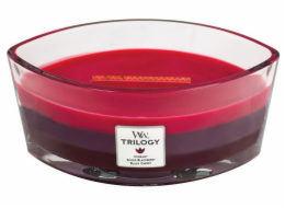 Svíčka Trilogy WoodWick, Letní bobule, 453.6 g