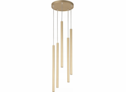 NoName Závěsná lampa Sigma Sopel 33627, 5x4W, G9, zlatá