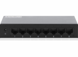 Gigabitový switch 8x 10/100/1000 Mbps RJ45 Desktop Metal