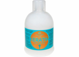 Šampon na poškozené, barvené vlasy Kallos Keratin Shampoo 1000ml