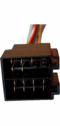 Konektor ISO 550128 (napájení+reproduktory, 13pin) Konektor ISO 550128 (napájení+reproduktory, 13pin)