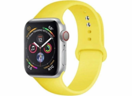 Beline Beline Apple Watch Silikonový řemínek 38/40/41mm žluté barvy