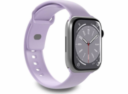 Puro Řemínek PURO ICON pro Apple Watch 4/5/6/7/SE/8/Ultra 44/45/49mm (S/M a M/L) (Tech Lavender)