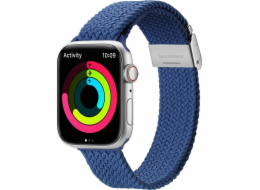 Dux Ducis Dux Ducis Strap (Verze Mixture II) řemínek Apple Watch Ultra, SE, 8, 7, 6, 5, 4, 3, 2, 1 (49, 45, 44, 42 mm) pletený náramek modrý