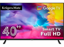 Televizor Kruger&amp;Matz 40&quot; FHD Google TV DVB-T2/T/C H.265 HEVC
