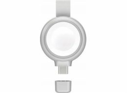 4smarts Indukční nabíječka 4smarts MFI Fast Charger pro Apple Watch stříbrná/stříbrná 541000