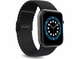 Tech-Protect PURO Loop Band Apple Watch 38/40 mm pletený řemínek (černý)