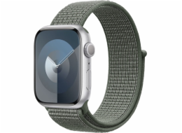 Crong Crong Nylon - sportovní řemínek pro Apple Watch 38/40/41/42 mm (vojenská zelená)