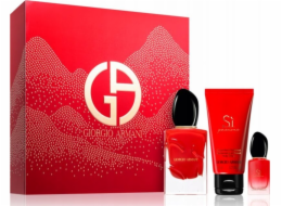 Giorgio Armani SET GIORGIO ARMANI Si Passione EDP sprej 50ml + EDP 7ml + TĚLOVÉ MLÉKO 50ml