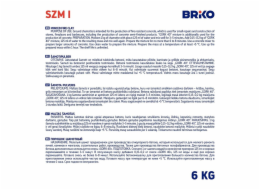 BRIKO Mletý šamot SZM I(0-2) 6 kg