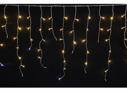 CHRISTMAS_TO Girlanda 400LED 19,9m, teplá/studená bílá, bez transformátoru.