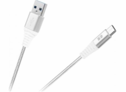 Kabel REBEL RB-6001-100-W USB/USB-C 1m White