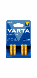 50x4 Varta Longlife Micro AAA LR 03       VPE Masterkarton