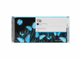 HP 738 130-ml Black DesignJet Ink Cartridge