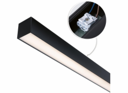 Paulmann Lineární svítidlo LINION Power Channel LED systém 17W 1m 3000K IP20 100VA 230V/24V černá RAL 9004 / hliník