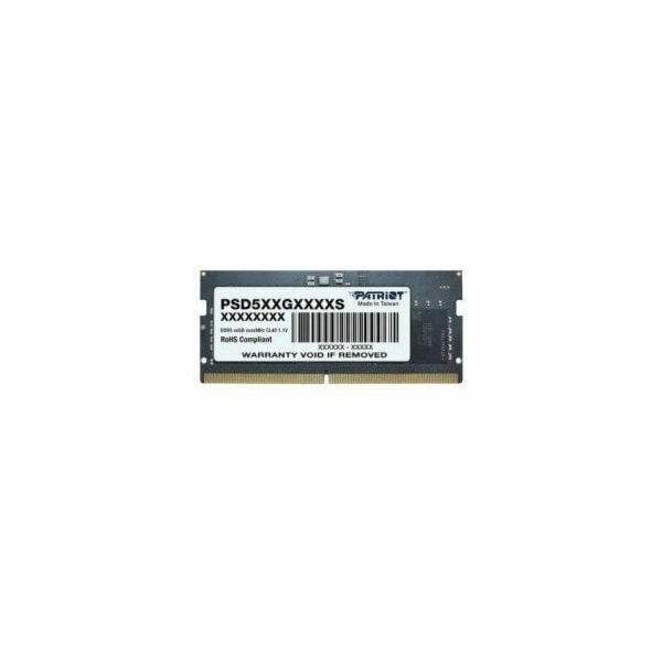 Patriot Memory PATRIOT SO-DIMM DDR4 16GB 3200MHz Bulk Rank1
