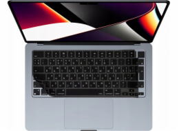 Jcpal VerSkin w. Rozložení klávesnice v ukrajinštině/ruštině pro MacBook Air 13 M2 / Pro 14 M1 / Pro 16 M1 - překrytí klávesnice