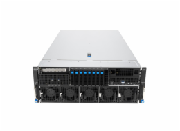 Platforma Asus Rack (4U) ESC8000A-E13P AMD EPYC 9005 (8xNVMe, 2xM.2, 2x10Gbe, IPMI, 3200W)
