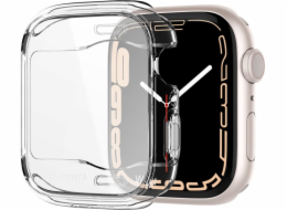 Spigen kryt Ultra Hybrid pro Apple Watch 7/8/9 41mm - Crystal Clear