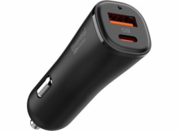 Spigen USB-C Car Charger ArcStation Essential Dual Port 48W - Black