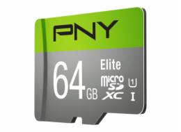 Paměťová karta MicroSDXC Elite 64GB P-SDUX64U185GW-GE