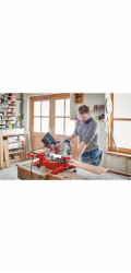 Einhell Zug-Kapp-und Gehrungssäge TC-SM 254 (rot/schwarz, 1.800 Watt)