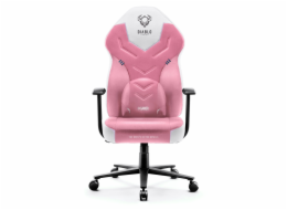 Herní židle DIABLO X-GAMER růžová a bílá
