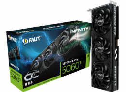 Palit Grafická karta GeForce RTX 5060 TI INFINITY 3 OC 8GB GDDR7 128bit 3DP/HDMI
