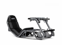 Next Level Racing Kokpit F-GT Pro Formula a závodního simulátoru GT v šedé barvě
