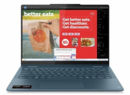 Lenovo Yoga 7 2-in-1 14AKP10 Copilot+ PC AMD Ryzen AI 5 340 Hybridní (2v1) 35,6 cm (14") Dotyková obrazovka WUXGA 16 GB LPDDR5x-SDRAM 512 GB SSD Wi-Fi 7 (802.11be) Windows 11 Home Modrozelená