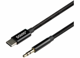 Savio Kabel USB-C na mini-jack 1 m CL-187