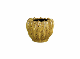 Květináč Mica 1173928, keramický, O 27,5 cm, žlutý