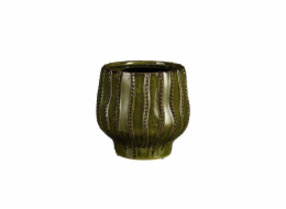 Květináč Mica 1173849, keramický, O 22 cm, zelený