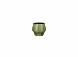 Květináč Mica 1152038, keramický, O 14 cm, zelený