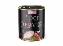 DOLINA NOTECI Piper with turkey and broccoli  - vlhké krmivo pro psy - 800g