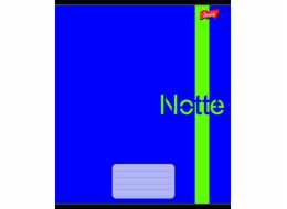 Sešit 203X170, linkovaný, 80 listů