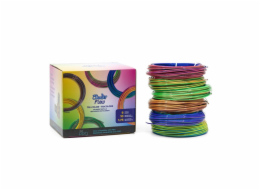 3Doodler FLOW-TRIFILLS materiál pro 3D tisk Kyselina polymléčná (PLA) Černá, Modrá, Měď, Zlato, Zelená, Purpurová, Červená 260 g