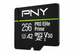 PNY Paměťová karta Elite Prime 256GB microSDXC + SD adaptér