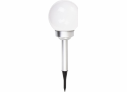 Saska Garden Solární lampa mléčná koule 15x44cm