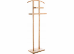 5five Ramínko na obleky a oblečení, 44,5x22x113 cm, bambusový stojan s policí