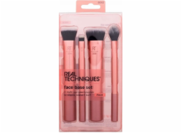 NoName Sada štětců REAL TECHNIQUES_SET Face Base Makeup Set 4 ks.