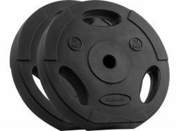 Rebel Sada bitumenových závaží 2x10kg, otvor 31mm, destička s úchyty, REBEL ACTIVE