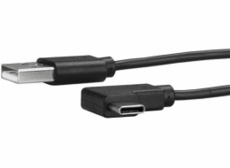 StarTech Kabel USB-A na USB-C 1m černý (USB2AC1MR)