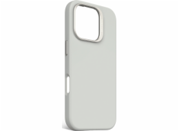 Decoded Silikonový kryt AntiMicrobial Silicone Backcover - ochranný silikonový kryt kompatibilní s MagSafe pro iPhone 16 Pro (kamenně šedý)